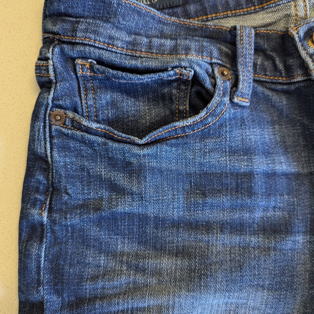 Lucky Brand | Size 24/00 | Blue Jean Shorts Classic Cut-Off Style - Picture 3 of 12